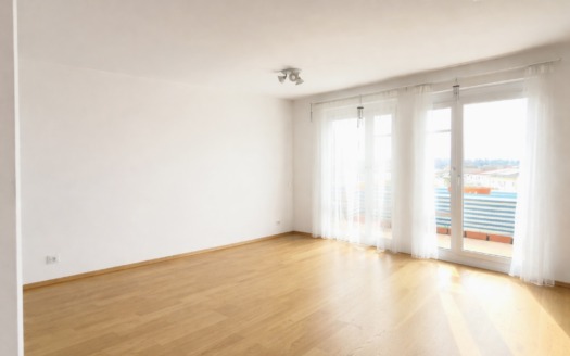 Moderne Dachterrassenwohnung in absolut ruhiger Traumlage mit Alpenblick